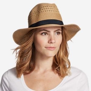 Eddie Bauer Panama Packable Straw Hat 